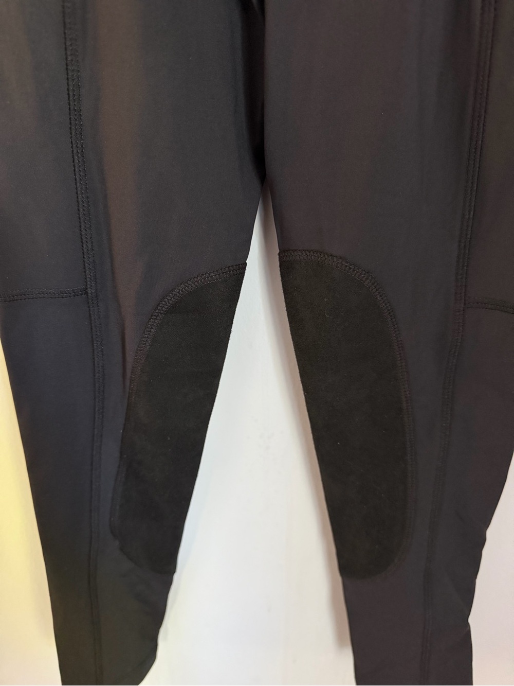 Willit Youth Riding Leggings NWT Size Small Black Equestrian Tights Knee Grip - Picture 2 of 6